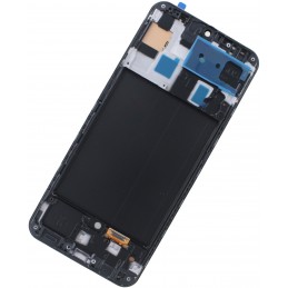 Tył Zamiennik Samsung Galaxy A50 Z ramką Czarny