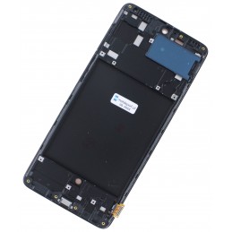 Tył Zamiennik Samsung Galaxy A71 Z ramką Czarny