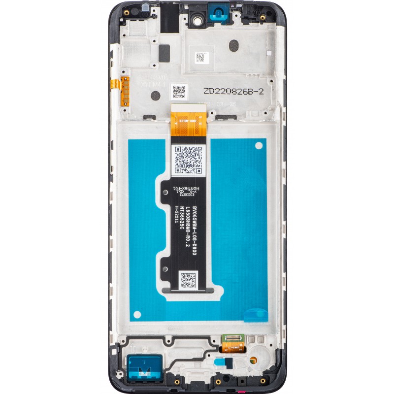 Tył Oryginalny Service Pack Motorola E30 XT2159 Z ramką Czarny Tył Oryginalny Service Pack Motorola E30 XT2159 Z ramką Czarny