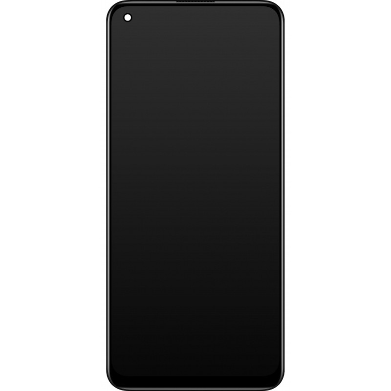 Przód Ekranu Oryginalny Service Pack Realme 7 Pro Z ramką Czarny Przód Ekranu Oryginalny Service Pack Realme 7 Pro Z ramką Czarny