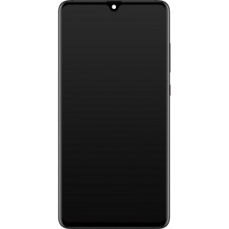 Przód Ekranu Oryginalny Service Pack Huawei Mate 20 Z ramką Czarny
