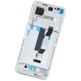 Tył Zamiennik Xiaomi Mi 10T 5G Z ramką Srebrny