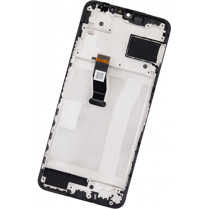 Tył Zamiennik Huawei Nova Y70 MGA-LX9 Z ramką Czarny Tył Zamiennik Huawei Nova Y70 MGA-LX9 Z ramką Czarny