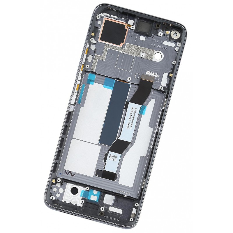 Tył Zamiennik Xiaomi Mi 10T Z ramką Czarny Tył Zamiennik Xiaomi Mi 10T Z ramką Czarny