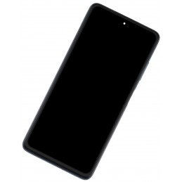 Przód Ekranu Zamiennik Xiaomi Poco X3 NFC Z ramką Czarny