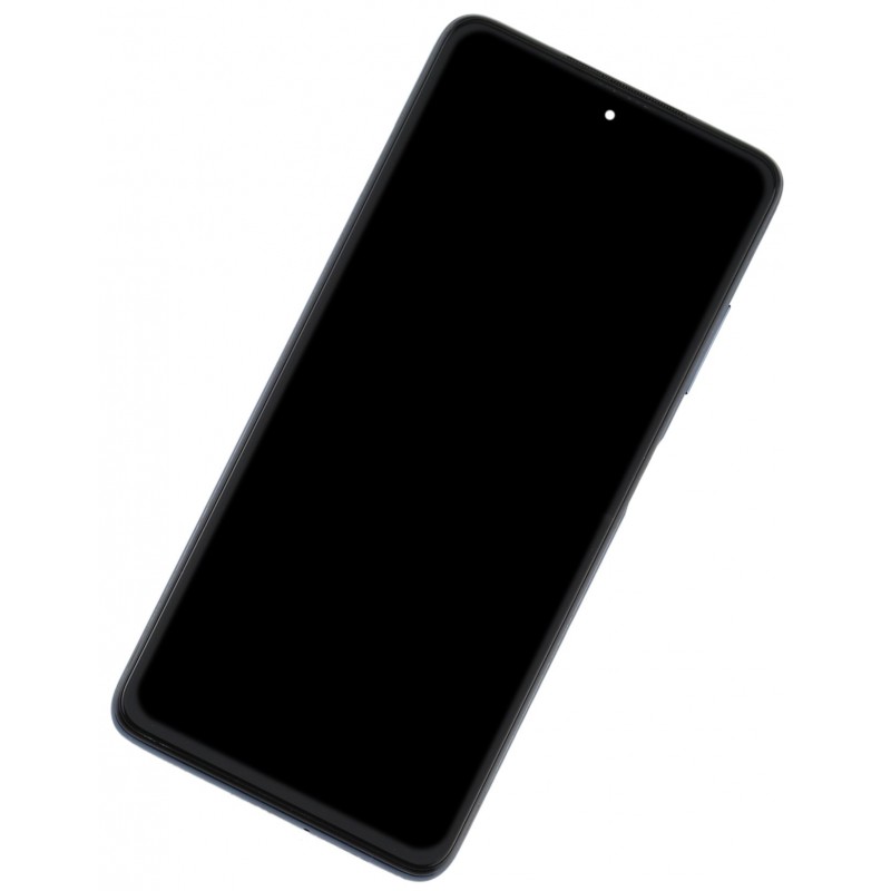 Przód Ekranu Zamiennik Xiaomi Poco X3 NFC Z ramką Czarny Przód Ekranu Zamiennik Xiaomi Poco X3 NFC Z ramką Czarny