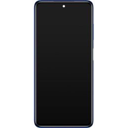 Przód Ekranu Oryginalny Service Pack Xiaomi Poco X3 Z ramką Niebieski