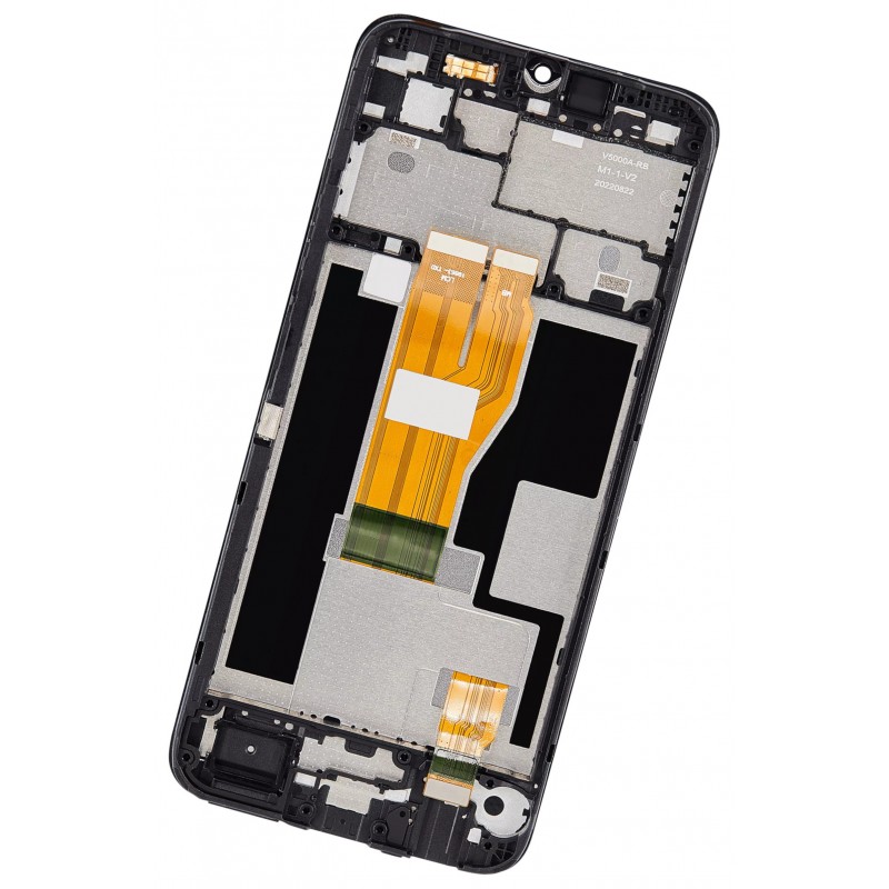 Tył Zamiennik Realme C30 RMX3581 Z ramką Czarny Tył Zamiennik Realme C30 RMX3581 Z ramką Czarny