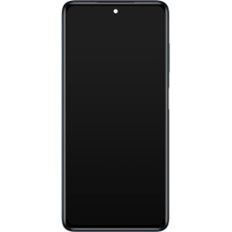 Przód Ekranu Oryginalny Service Pack Xiaomi Poco X3 NFC Z ramką Czarny