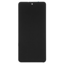 Przód Ekranu Oryginalny OEM Xiaomi Poco X3 NFC Z ramką Czarny