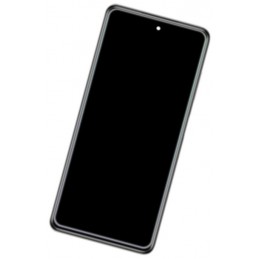 Przód Ekranu Zamiennik Xiaomi Poco X3 NFC Z ramką Czarny