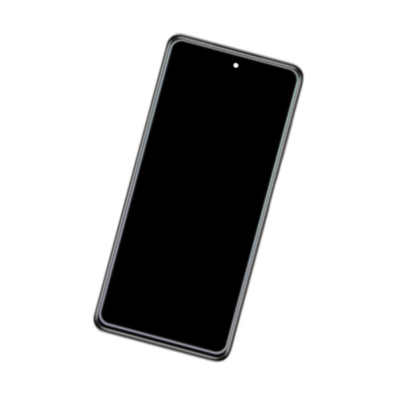 Przód Ekranu Zamiennik Xiaomi Poco X3 NFC Z ramką Czarny Przód Ekranu Zamiennik Xiaomi Poco X3 NFC Z ramką Czarny