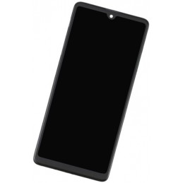 Przód Ekranu Zamiennik Samsung Galaxy m51 Z ramką Czarny