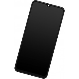Przód Ekranu Zamiennik Samsung Galaxy M13 M135 Z ramką Czarny
