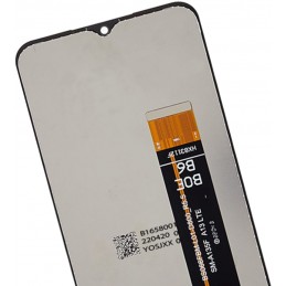 Góra tyłu LCD Zamiennik Samsung Galaxy A13 A135 Bez ramki Czarny