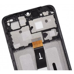 Góra tyłu LCD Zamiennik Xiaomi Redmi 12C 22120RN86G Z ramką Czarny