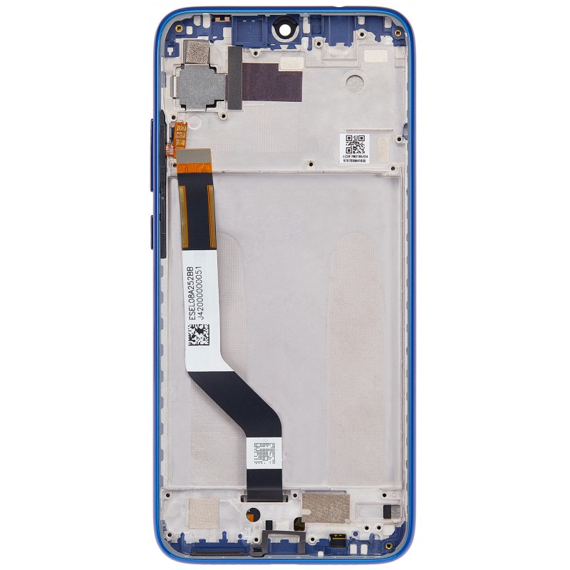 Tył Oryginalny OEM Xiaomi Redmi Note 7 Z ramką Niebieski Tył Oryginalny OEM Xiaomi Redmi Note 7 Z ramką Niebieski
