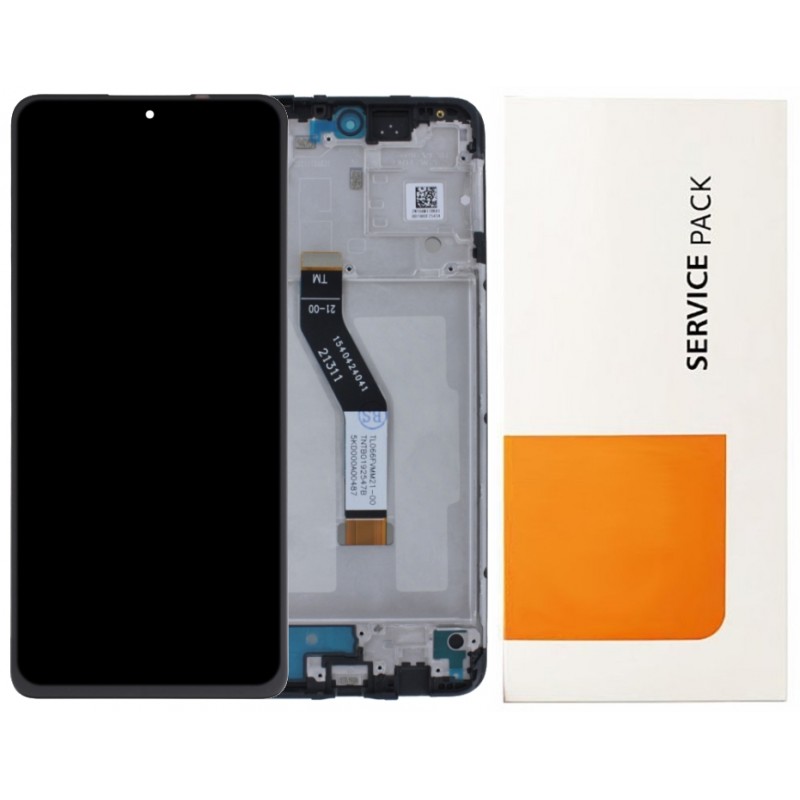 Przód i tył Wyświetlacza Oryginalny OEM Xiaomi Poco M4 Pro 5G|21091116AG|MZB0BGUIN Z ramką Czarny Przód i tył Wyświetlacza Oryginalny OEM Xiaomi Poco M4 Pro 5G|21091116AG|MZB0BGUIN Z ramką Czarny