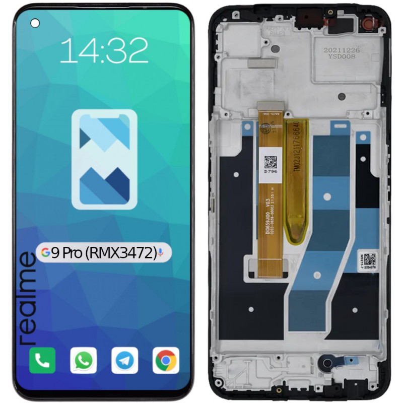 Realme 9 Pro 5G RMX3472 LCD Ramka Aftermarket - Niska cena