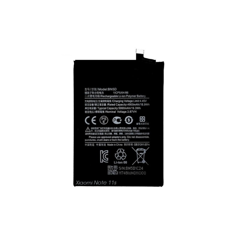 Xiaomi Note 11s 2201117SG BN5D Bateria Aftermarket