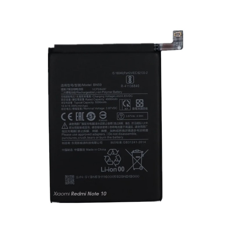 Xiaomi Redmi Note 10 M2101K7G BN59 Bateria Aftermarket