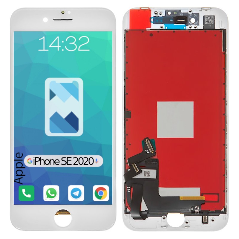 iPhone SE 2020 A2275 LCD Biały Aftermarket - Niska cena