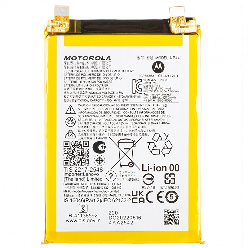 Motorola Edge 40 NP44 XT2303 Bateria Original Service Pack
