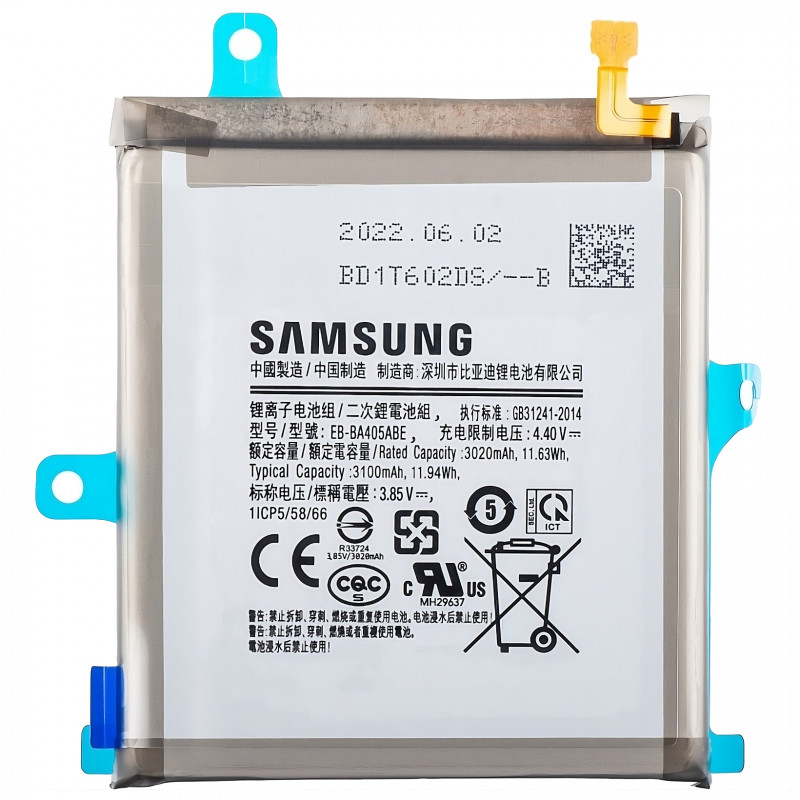 Samsung A40 SM-A405F EB-BA405ABE Bateria Original Service Pack Samsung A40 SM-A405F EB-BA405ABE Bateria Original Service Pack