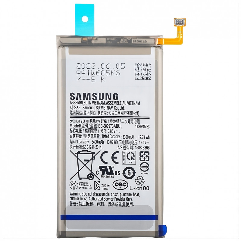 Samsung Note 10 SM-N970F EB-BN970ABU Bateria Original Service Pack