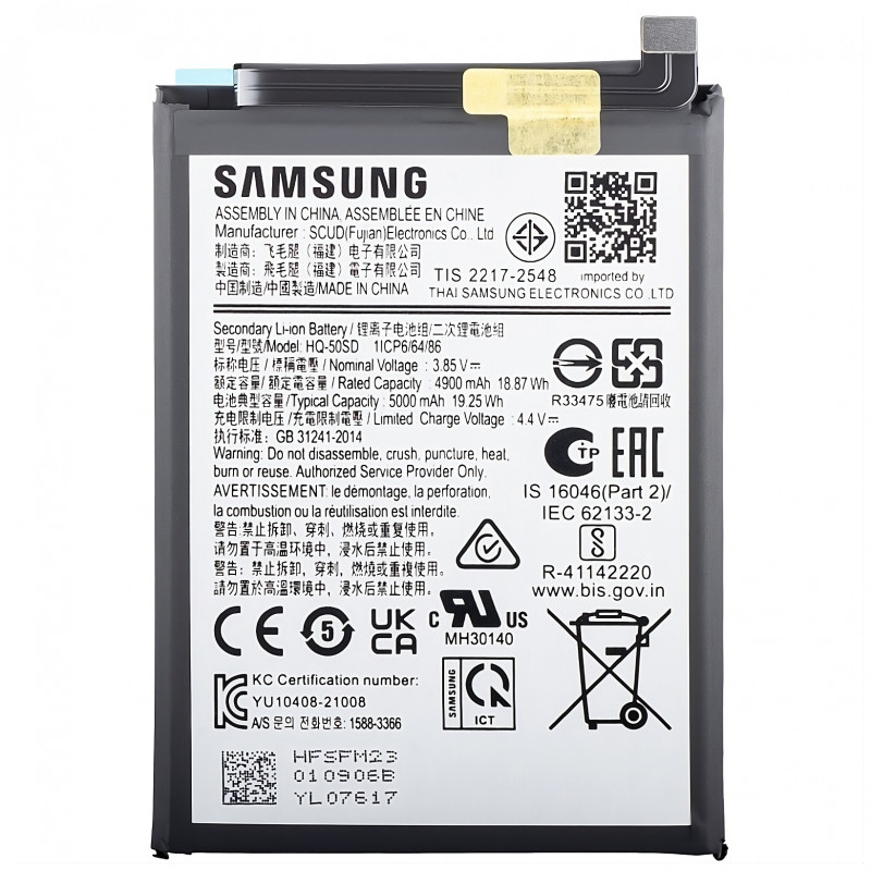 Samsung A14 SM-A145 HQ-50SD Bateria Original Service Pack