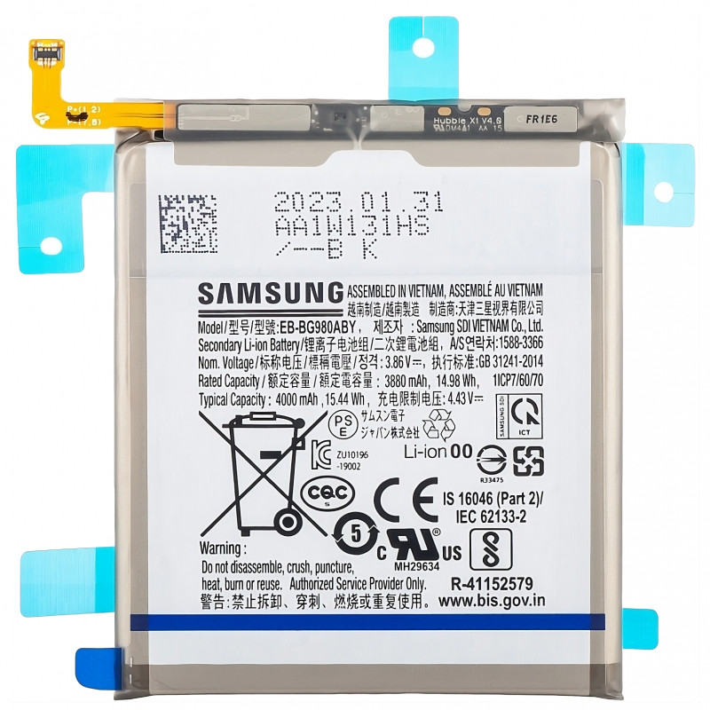Samsung S20 SM-G980F EB-BG980ABY Bateria Original Service Pack