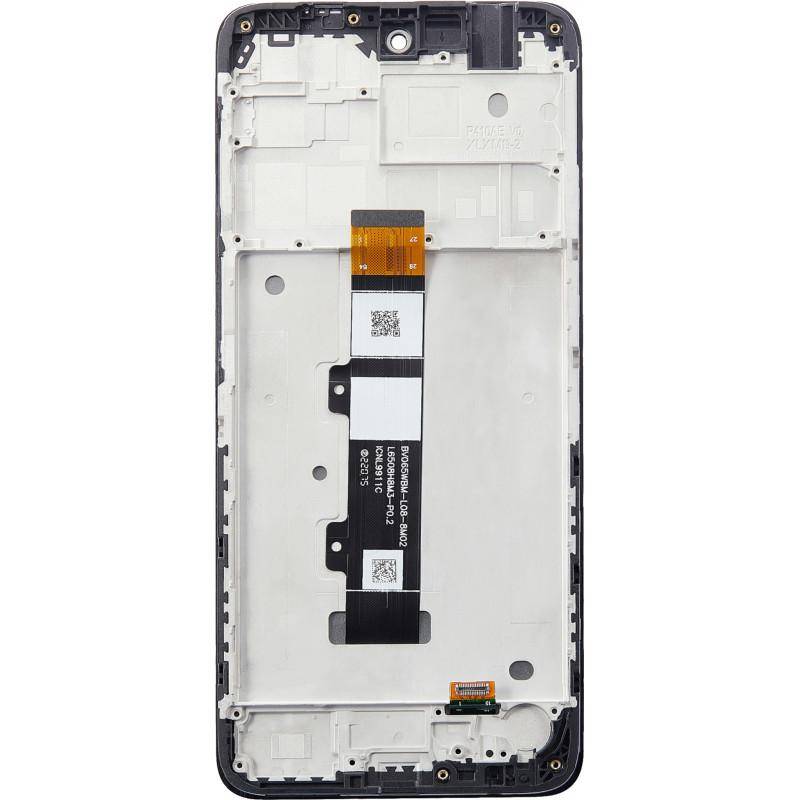 Oryginalny OEM Wyświetlacz Motorola Moto G22 Czarny Ramka Oryginalny OEM Wyświetlacz Motorola Moto G22 Czarny Ramka