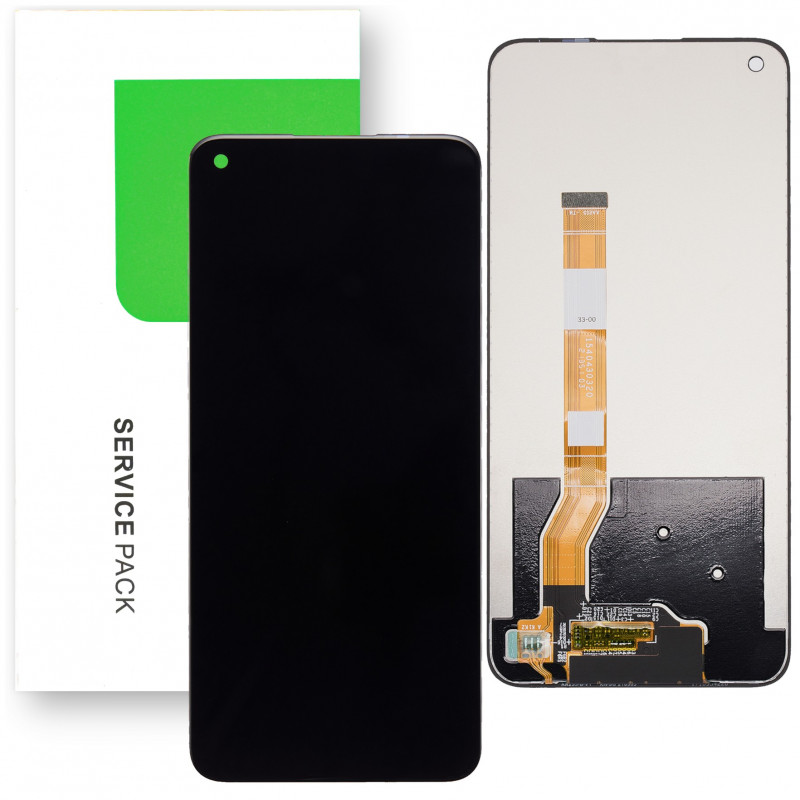 Oryginalny OEM Wyświetlacz Oppo A96 CPH2333 Czarny