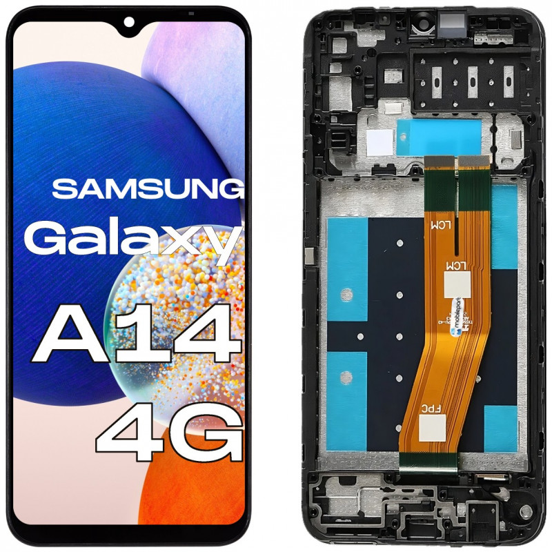 Samsung A14 4G SM-A145 LCD Ramka Aftermarket - Niska cena