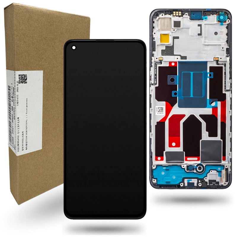 Oppo Reno 5 5G LCD Czarny Original Service Pack - Niska cena