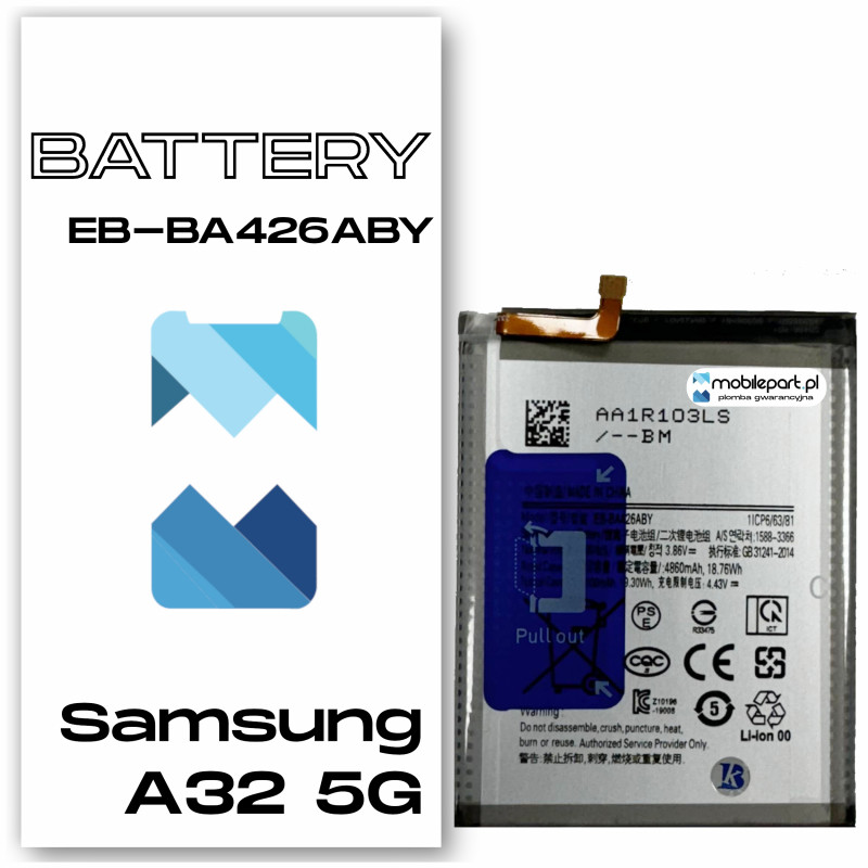Samsung A32 5G EB-BA426ABY Bateria Aftermarket- Niska cena