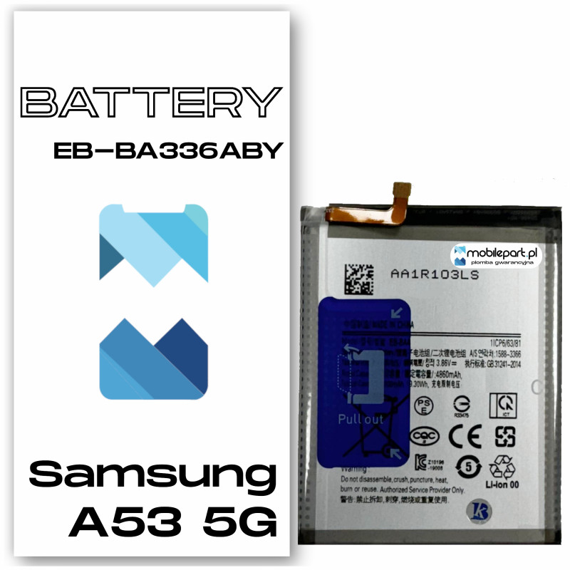 Samsung A53 5G EB-BA336ABY Bateria Aftermarket- Niska cena