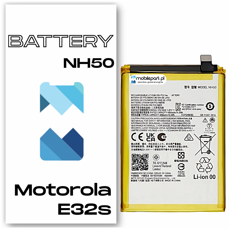 Motorola E32s XT2227 NH50 Bateria Aftermarket
