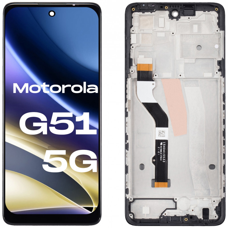 Motorola G51 5G XT2171 LCD Ramka Aftermarket - Niska cena