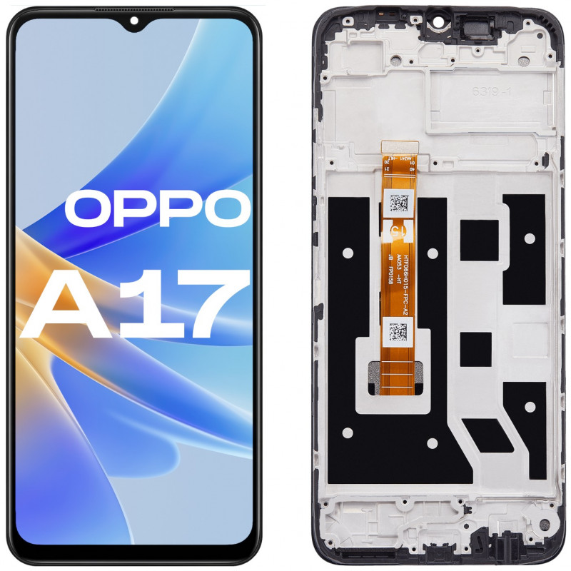 Oppo A17 CPH2477 LCD Ramka Aftermarket - Niska cena