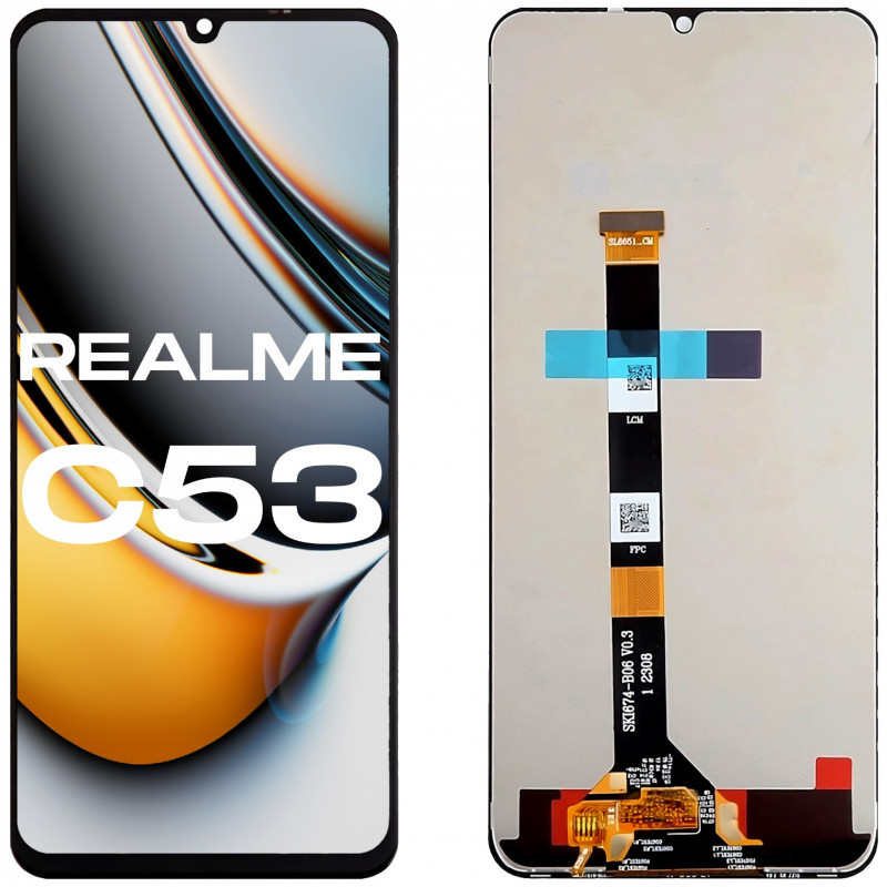 Realme C53 RMX3760 LCD Aftermarket - Niska cena
