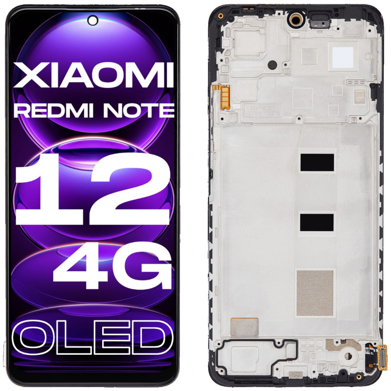 Xiaomi Redmi Note 12 4G LCD Ramka Oled Aftermarket