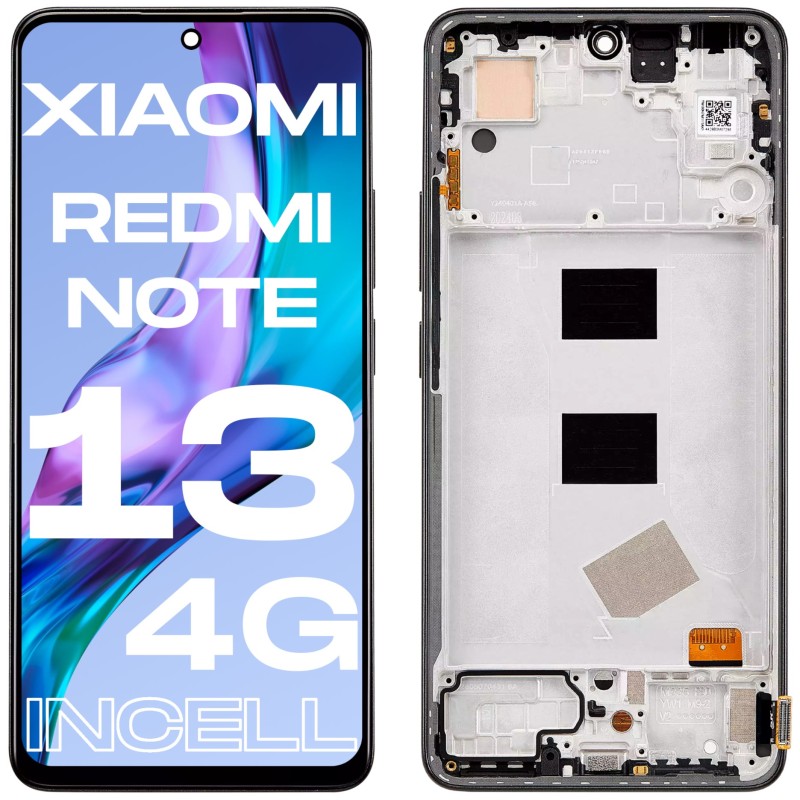 Wyświetlacz INCELL do Xiaomi Redmi Note 13 4G Z Ramką - Mobilepart.pl