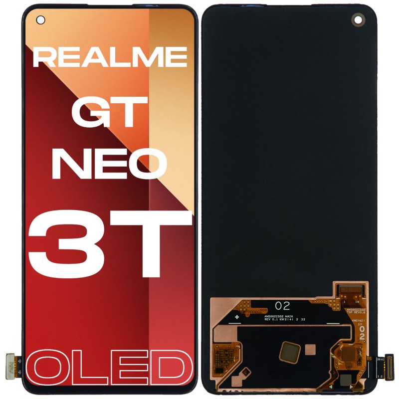 Wyświetlacz OLED do Realme GT Neo 3T – Kompatybilny Gotowy do Montażu