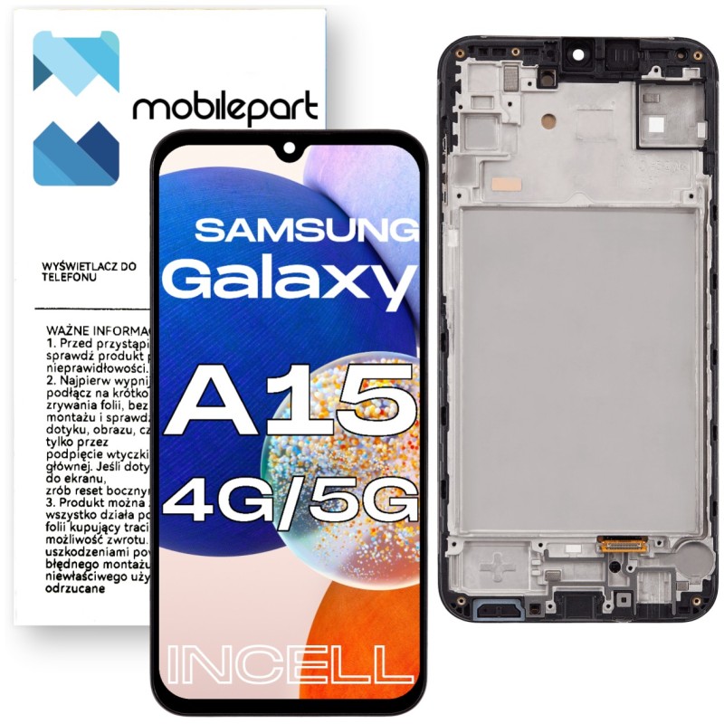 Samsung A15 5G SM-A156 LCD Ramka Incell Aftermarket