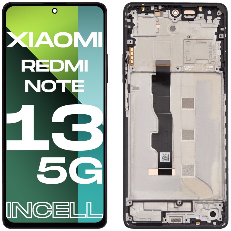 Wyświetlacz do Xiaomi Redmi Note 13 5G 2312DRAABG INCELL RAMKA