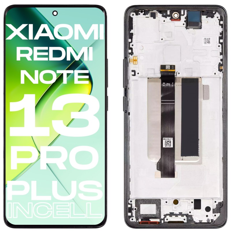 Wyświetlacz do Xiaomi Redmi Note 13 Pro Plus 23090RA98C INCELL RAMKA