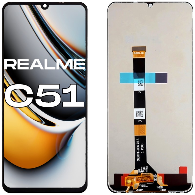 Realme C51 RMX3830 LCD Aftermarket - Niska cena