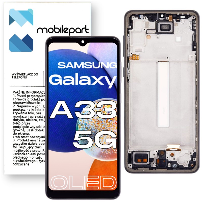 Samsung A33 5G SM-A336 LCD Ramka Oled Aftermarket
