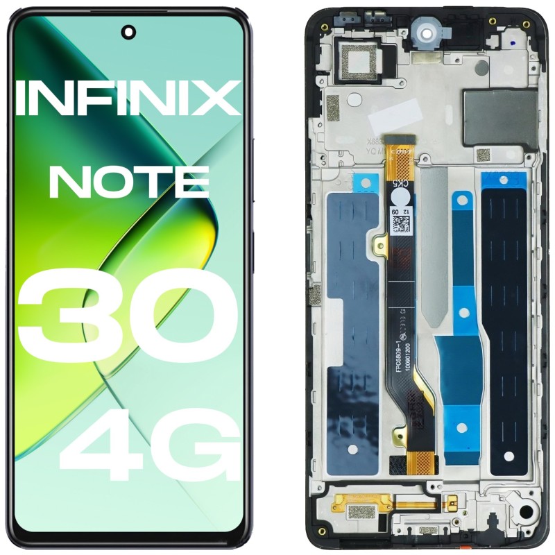 Infinix Note 30 X6833B LCD Ramka Aftermarket - Niska cena Infinix Note 30 X6833B LCD Ramka Aftermarket - Niska cena